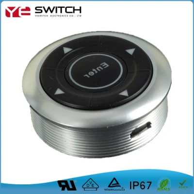 Electric Impermeable IP65 Sp5t potencia Interruptor de luces de navegación para piezas de automoción
