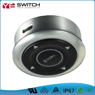 Electric Impermeable IP65 Sp5t potencia Interruptor de luces de navegación para piezas de automoción