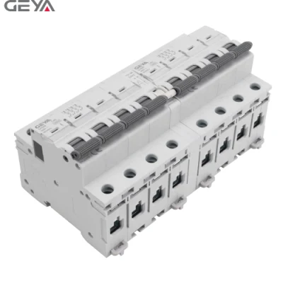 Interruptor de transferencia de bloqueo MCB de bloqueo mecánico Geya 6-63A Interruptor MCB mini