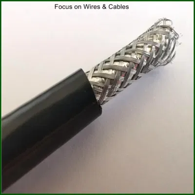 BC / CCS / CCA espuma conductora PE dieléctrica PE Cable coaxial de audio digital con revestimiento de PVC