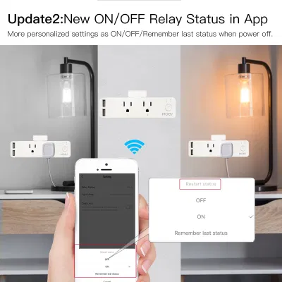 Enchufe de enchufe eléctrico cable de alimentación Smart Plug Us extensión estándar Conector hembra