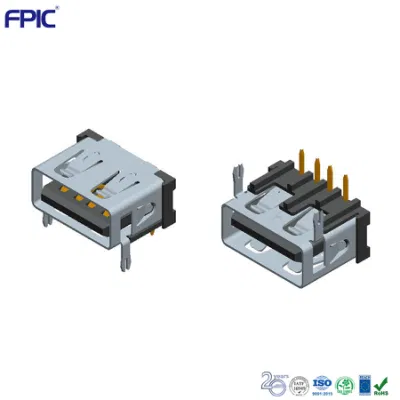 Conector de cable de datos USB Flash Memory conector de pared coaxial eléctrico Adaptador Stick 2,0