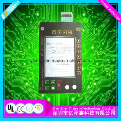 Matriz de la FPC teclado Teclado de membrana con un botón interruptor eléctrico LED