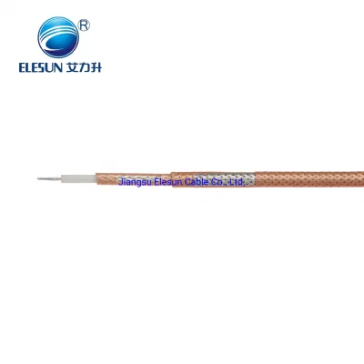 Fabricación de alta temperatura de 50 ohmios RG179 Conjunto de cable coaxial de baja pérdida para el equipo