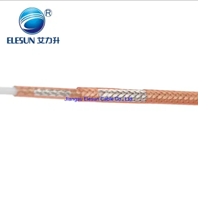 Fabricación de alta temperatura de 50 ohmios RG179 Conjunto de cable coaxial de baja pérdida para el equipo
