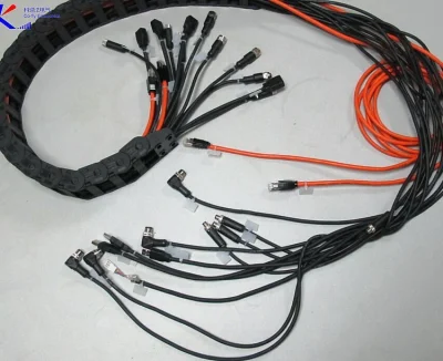 Accesorios de conector de cable hembra M12 ángulo recto con adaptador RG6 Enchufe