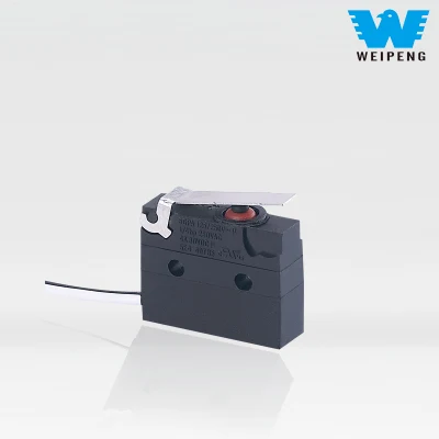 Cherry 3pin Spdt 10A 250V DC2 resistente al agua Micro momentáneas microinterruptor interruptores de límite con la palanca de rodillo