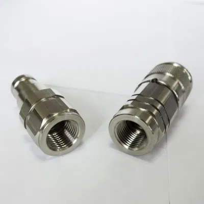 Conector de acoplamiento rápido hidráulico Naiwo Flush face SS316 Fábrica