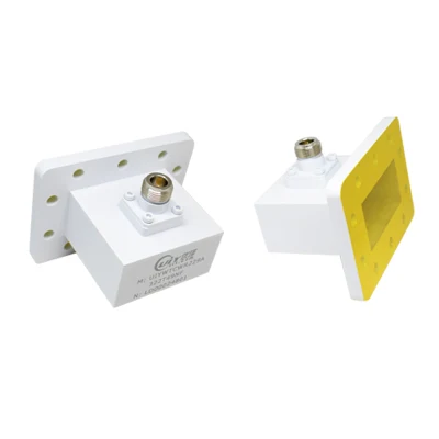 WR229 banda C 3,22~4,9GHz Guía de ondas para adaptador coaxial Guía de ondas Microondas