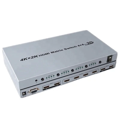 4K*2K HDMI 15 metros de Soporte de conmutador de matriz de Alta Definición 3D de 2 a 2 Matrix