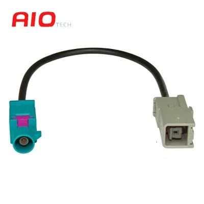 a. 2347,03 Fakra hembra B blanco a Raku-2 hembra cable coaxial RF latiguillos para automóvil Radio am FM antena