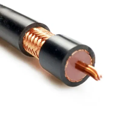 10AWG/18AWG/14AWG /12 AWG /RG213 Rg8 20AWG cable coaxial multifilar para Cable de comunicación de TV