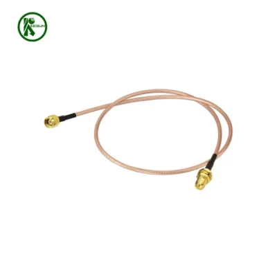 Conjunto de conector SMA coaxial de cable alimentador RF RG316