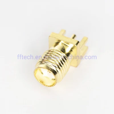 En ángulo recto de alta calidad de tipo vertical conector coaxial RF si el Conector de RF