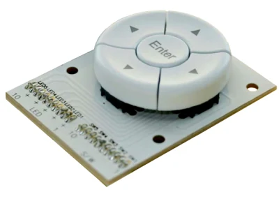 Navegación Five-Way la llave de contacto con la luz