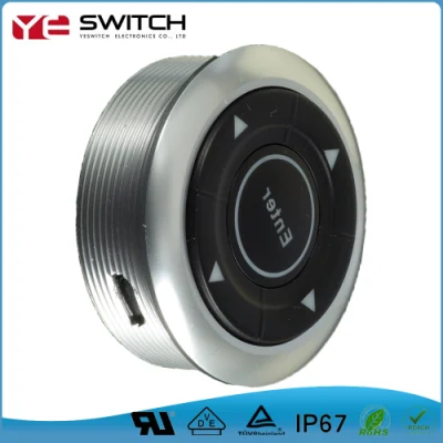 Electric Impermeable IP65 Sp5t potencia Interruptor de luces de navegación para piezas de automoción