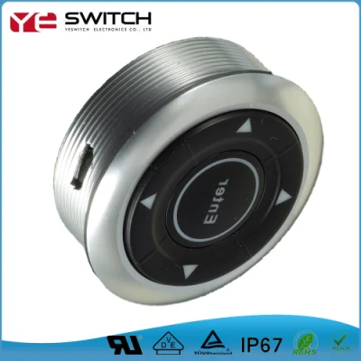 Electric Impermeable IP65 Sp5t potencia Interruptor de luces de navegación para piezas de automoción