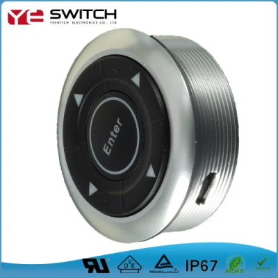 Electric Impermeable IP65 Sp5t potencia Interruptor de luces de navegación para piezas de automoción