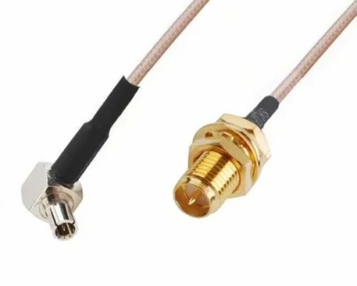 Cable coaxial RF de conector de Make personalizado tipo RG178