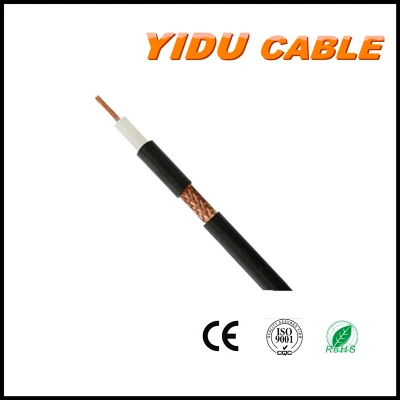 Macho a macho tipo F de Audio y vídeo de la inyección del satélite Digital Cable coaxial RG6