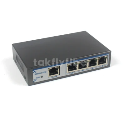 Conmutador 1000m de 3 puertos RJ45 a 4 puertos SFP
