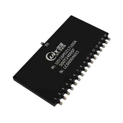 UHF 500~2400RF SMA hembra piezas telecom MHz de 16 vías de divisor de potencia