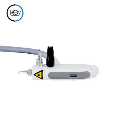 Tres cabezales de tratamiento Q interruptor ND YAG Laser Tatuaje Eliminación Máquina para el blanqueamiento de la piel