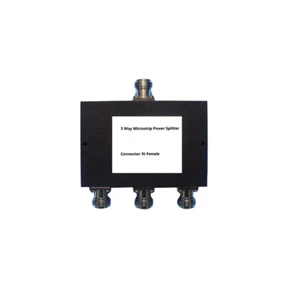 50 W 400-500 MHz N hembra 20 dB 3 vías Divisor de potencia impermeable