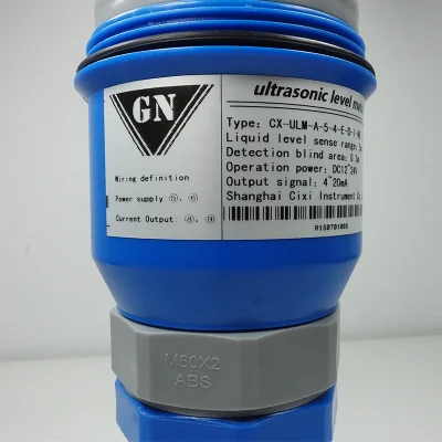 Instalación sencilla e inteligente sensor de ultrasonidos Transductor de interruptor de nivel de agua