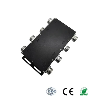 Venta caliente mejor calidad de RF de 698-3800MHz 4X4 Hybrid el acoplador 7/16DIN hembra conector 200W para la cobertura inalámbrica