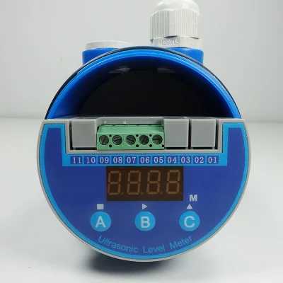 Instalación sencilla e inteligente sensor de ultrasonidos Transductor de interruptor de nivel de agua