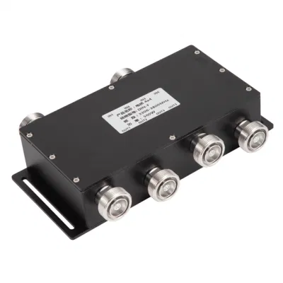 Acoplamiento híbrido Combiner 4 en 4 fuera 617-3800MHz 4.3-10 F