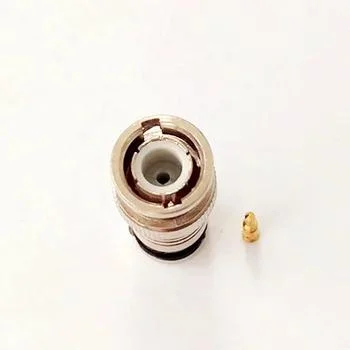 75ohm adaptador de conector coaxial RF de compresión de conector macho BNC para RG59 cable fábrica de bajo precio