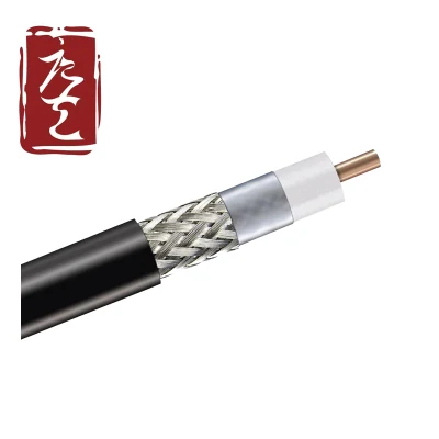 Cable coaxial RF de revestimiento de PE/PVC/LSZH LMR 400 de baja pérdida