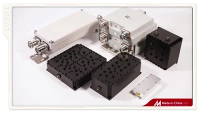 China RF de 150 MHz de la cavidad del filtro de paso de la banda VHF N Fabricante de tipo femenino