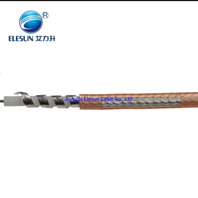Fabricación de alta temperatura de 50 ohmios RG179 Conjunto de cable coaxial de baja pérdida para el equipo