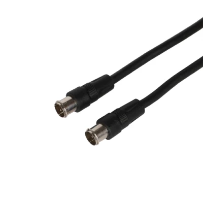 Antena de satélite tipo de conector F coaxial TV