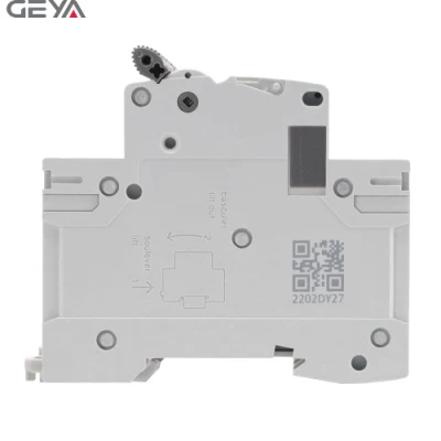 Interruptor de transferencia de bloqueo MCB de bloqueo mecánico Geya 6-63A Interruptor MCB mini
