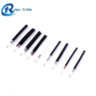 Cable coaxial simple de cobre digital Cmple RG6 Audio digital coaxial Cable de vídeo
