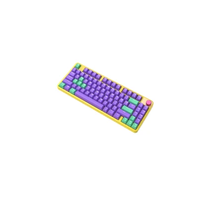 YT-167 tapas Multi-Color teclas mecánicas interruptores de teclado Kuromi tema de perfil de tinte Fábrica de sub Double Shot OEM