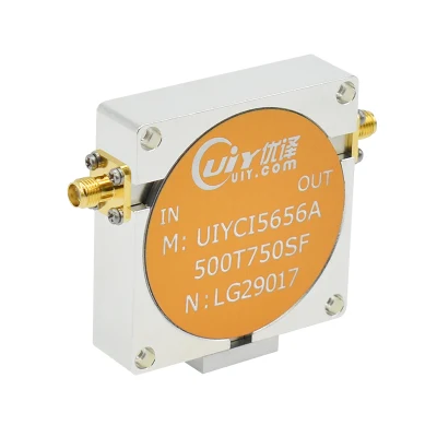 Aislador coaxial RF 500~750MHz del sistema de microonda Radaio UHF