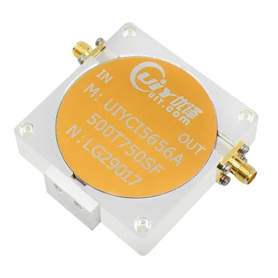  Aislador coaxial RF 500~750MHz del sistema de microonda Radaio UHF