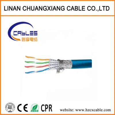 Cable de LAN F/FTP/SFTP un cable CAT6Shield Ethernet Cable HDMI Cable, Cable de datos, Cable de red, cable de comunicación , con la RCP RoHS