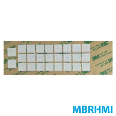 Circuito de teclado de membrana de matriz de interruptores con conector de 20 pines
