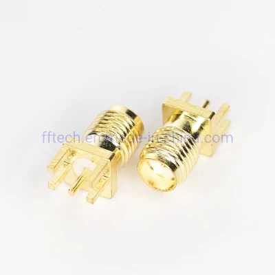 En ángulo recto de alta calidad de tipo vertical conector coaxial RF si el Conector de RF