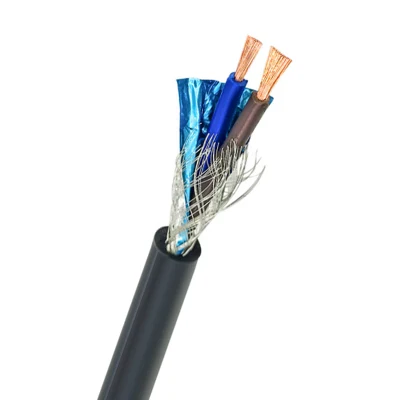 Cable de conexión eléctrica de conductor múltiple aislado OEM UL2562 1,5mm/3mm/5mm Cable coaxial plano resistente al calor