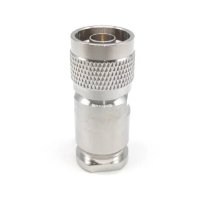 N conector de abrazadera macho para conector N-J7 de cable coaxial LMR400