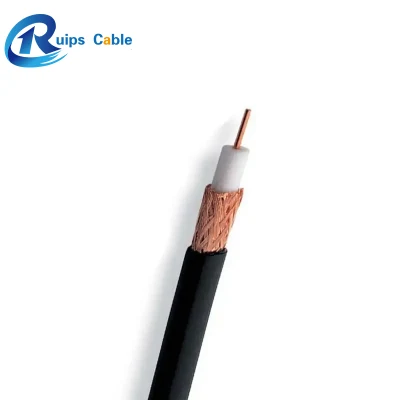 Cable coaxial simple de cobre digital Cmple RG6 Audio digital coaxial Cable de vídeo