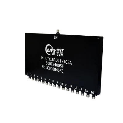UHF 500~2400RF SMA hembra piezas telecom MHz de 16 vías de divisor de potencia