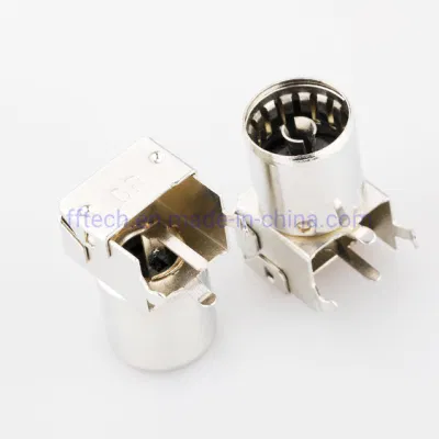 En ángulo recto de alta calidad de tipo vertical conector coaxial RF si el Conector de RF